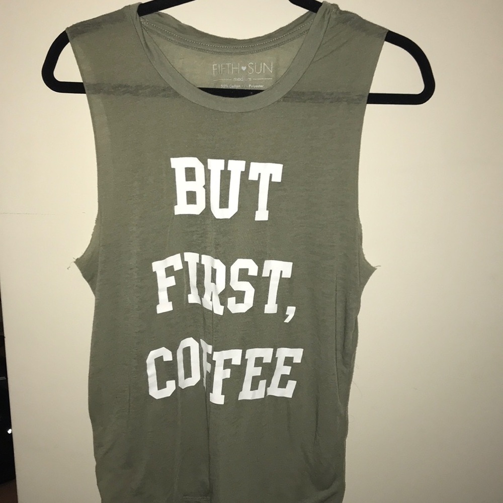 Fifth Sun green graphic tank